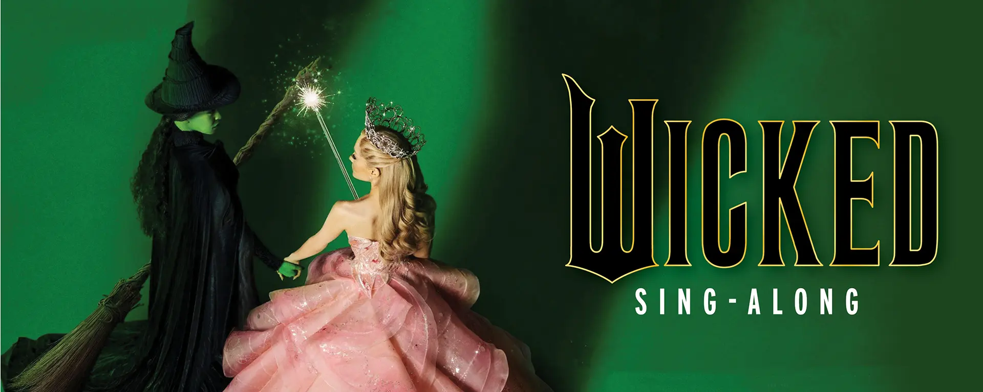Wicked sing along poster.